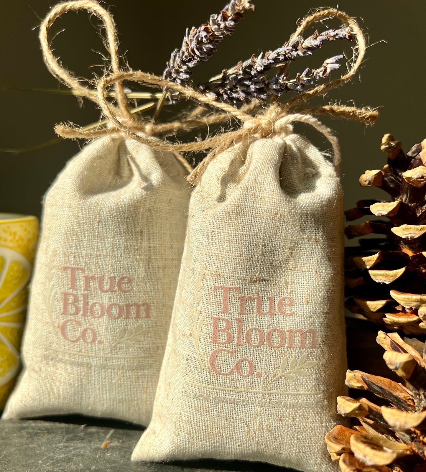 Duo Bundle: Lavender + Rose Sachets